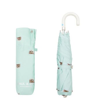 MOONBAT PAUL&JOE ACCESSOIRES(ポール＆ジョー アクセソワ) 折りたたみ傘 ヌネット ターコイズ