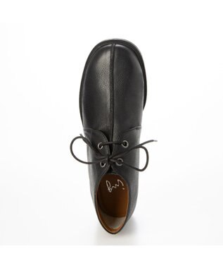 ing <ing>レースアップアンクルブーツ ブラック