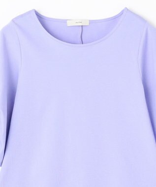 ANY シルケットスムース タックスリーブプルオーバー ブルー