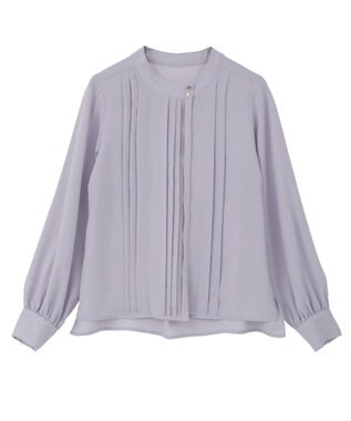 YECCA VECCA タックデザインブラウス Lavender