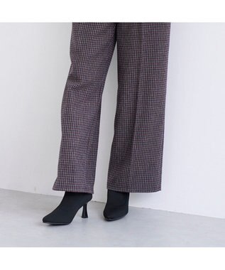 MODE ET JACOMO <noyau>ストレッチショートブーツ ブラック