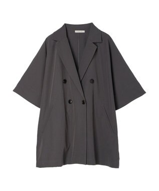 CRAFT STANDARD BOUTIQUE 半袖テーラードジャケット Gray