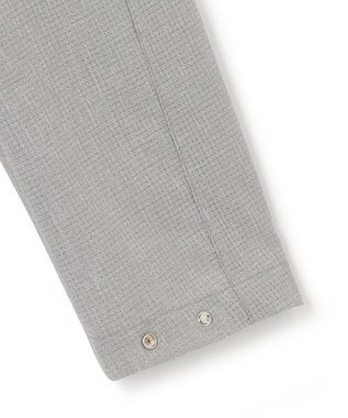 JOSEPH HOMME クールドッツストレッチ　フードブルゾン ライトグレー系