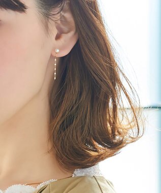 Phoebe 【K10】ウォーターパール2wayイヤリング ゴールド