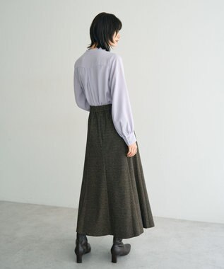 YECCA VECCA タックデザインブラウス Lavender