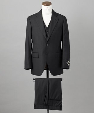 GOTAIRIKU シワになりにくい【御幸毛織/みゆきけおり】Superior160s  3ピーススーツ（グレー） グレー系