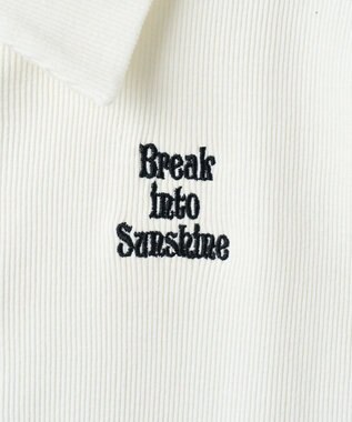 WEGO ダブルジップトップス ホワイト