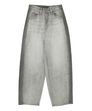 AMERICAN HOLIC カーブデニムパンツ Gray