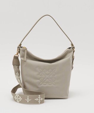 russet 《WEB限定》スタンダードミニショルダーバッグ <コーデュラナイロン>(CE-1719-WEB) L.Greige