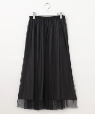 自由区 【新色追加生産・WEB限定カラーあり】チュール スカート ブラック系