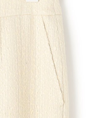 ICB スラブヤーンツイード ナロースカート トープ系