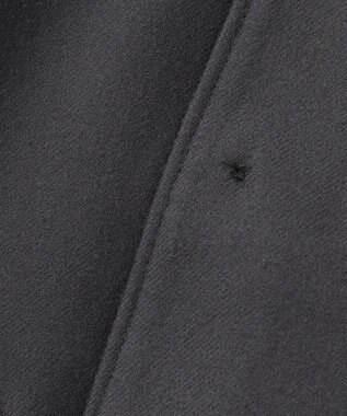 UNFILO MENS 【男女兼用】フラノライク ショートブルゾン [24年秋冬商品] チャコール グレー