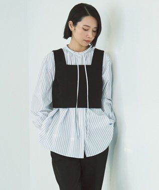 UNFILO イージーチノ ビスチェ ブラック