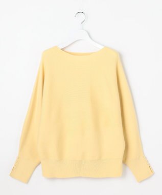 ANY SIS CICA加工 ビューティドルマン ニット イエロー