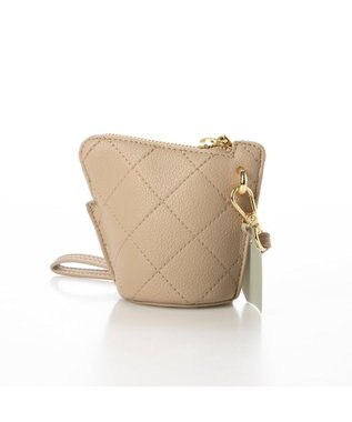 UNBILLION cachecache キルティングポーチ付きスマホストラップセット オーク