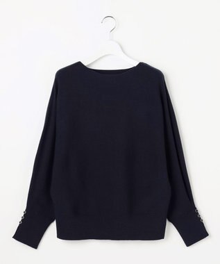 ANY SIS CICA加工 ビューティドルマン ニット ネイビー