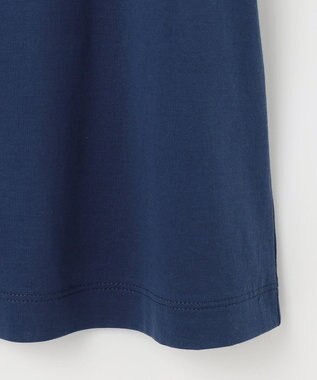 自由区 S 【カタログ掲載・洗える】クロッシェポケット Tシャツ コバルトブルー