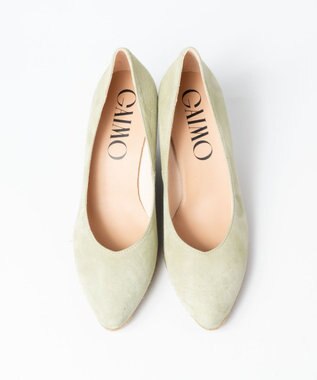 gaimo 【GAIMO/ガイモ】Vカットエスパドリーユパンプス ライトグリーン