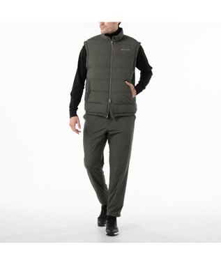 ZERO HALLIBURTON 【袖着脱可能】 2WAY中綿アウター ZHG-M5A2d 85111 カーキ