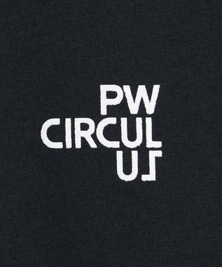 PW CIRCULUS 【MEN】ベーシックモックT ゴルフ ブラック系