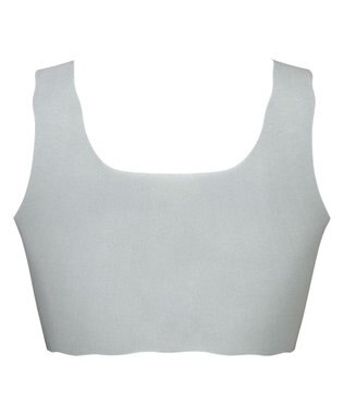 WACOAL 【GOCOCi ゴコチ】 ノンワイヤーブラ ハーフトップ まるでつけていないような着ごこち ムレにくい フラット仕上げ ホックなし CGG510 /ワコール チャコールグレー