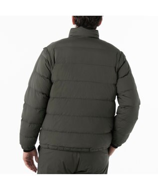 ZERO HALLIBURTON 【袖着脱可能】 2WAY中綿アウター ZHG-M5A2d 85111 カーキ