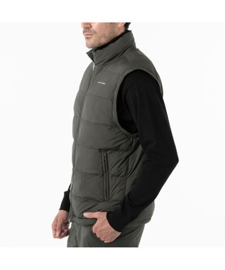 ZERO HALLIBURTON 【袖着脱可能】 2WAY中綿アウター ZHG-M5A2d 85111 カーキ