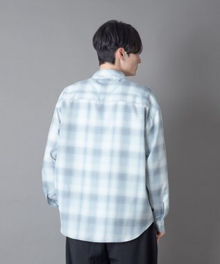 WEGO パターンルーズシャツ（LS） 柄2