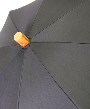 +RING 【UVカット100%】【UPF50＋】【遮光率99%以上】プラスリング 晴雨兼用傘（長ショート） FLW T1265 2重張り傘 黒