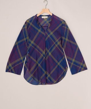 ONWARD Reuse Park 【自由区】ブラウス春夏 ブルー