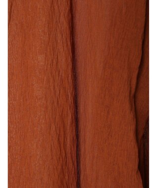 CRAFT STANDARD BOUTIQUE ウ゛ィンテージボイルソデシャーリングチュニック Orange