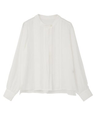 YECCA VECCA タックデザインブラウス Off White