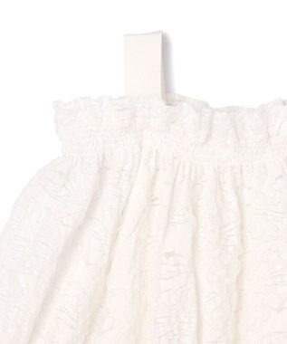 GRACE CONTINENTAL ドルマンフクレジャガードニットトップ ホワイト