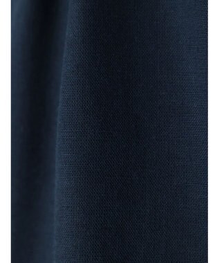 Green Parks 綿麻混タックテーパードパンツ Dark Navy