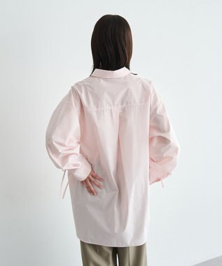 YECCA VECCA イージーケアドロストシャツ Stripe