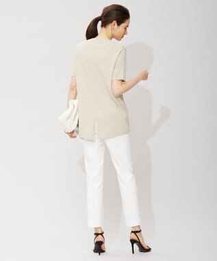 ICB 【洗える】 シェルタリングドライオックス スティックパンツ オフホワイト系