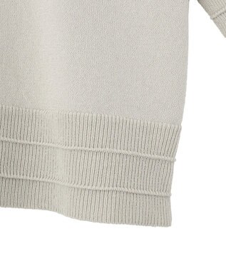 CRAFT STANDARD BOUTIQUE ポロニットプルオーバー Light Gray