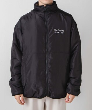 WEGO リバーシブルボアブルゾン ホワイト