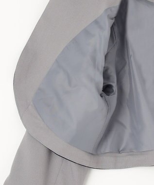 ANY KIDS ボレロ付き ワンピース グレー×ネイビーチェック