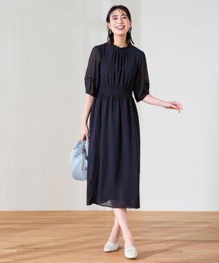 ANY SIS シアーシャーリング ワンピース