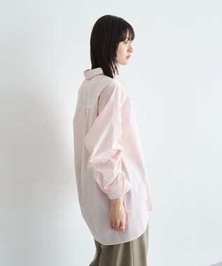 YECCA VECCA イージーケアドロストシャツ Stripe