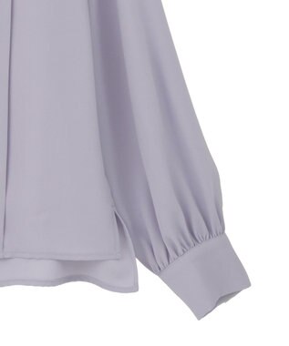 YECCA VECCA タックデザインブラウス Lavender