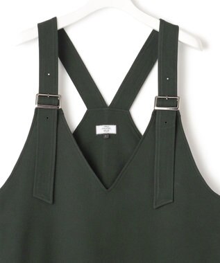 J.PRESS YORK STREET 【WOMEN】ジャンパースカート ダークグリーン系