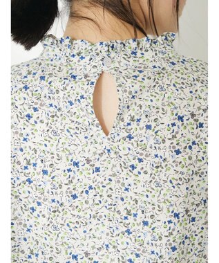 CRAFT STANDARD BOUTIQUE 衿フリルブラウス Flower