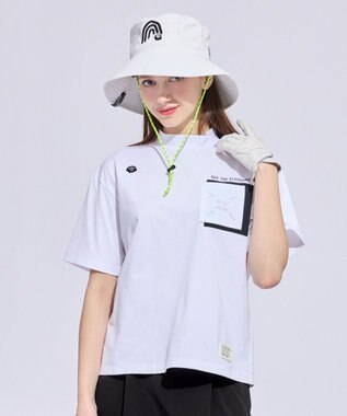 PW CIRCULUS 【手洗い洗濯可】【UNISEX】バケットハット ゴルフ ホワイト系