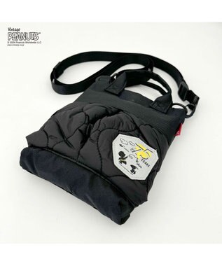 ROOTOTE 8408【スヌーピー】IP.ベビールー.パフ.ピーナッツ-9R 01：ブラック