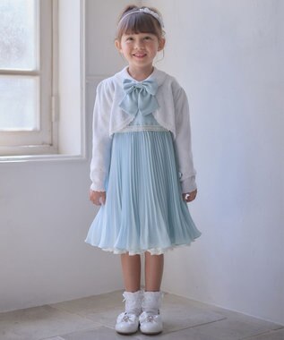 ANY KIDS 長袖 ボレロ オフホワイト