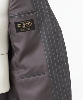 J.PRESS MEN 【WILLIAM HALSTED】ヘリテージフランネル スーツ ライトグレー系2