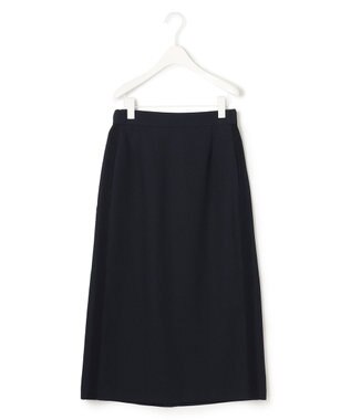 ICB 【WEB限定カラーあり・洗える】 FluidBackSatin スカート ネイビー系