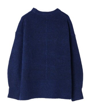 AMERICAN HOLIC サイドスリット袖ボリュームニットプルオーバー Blue